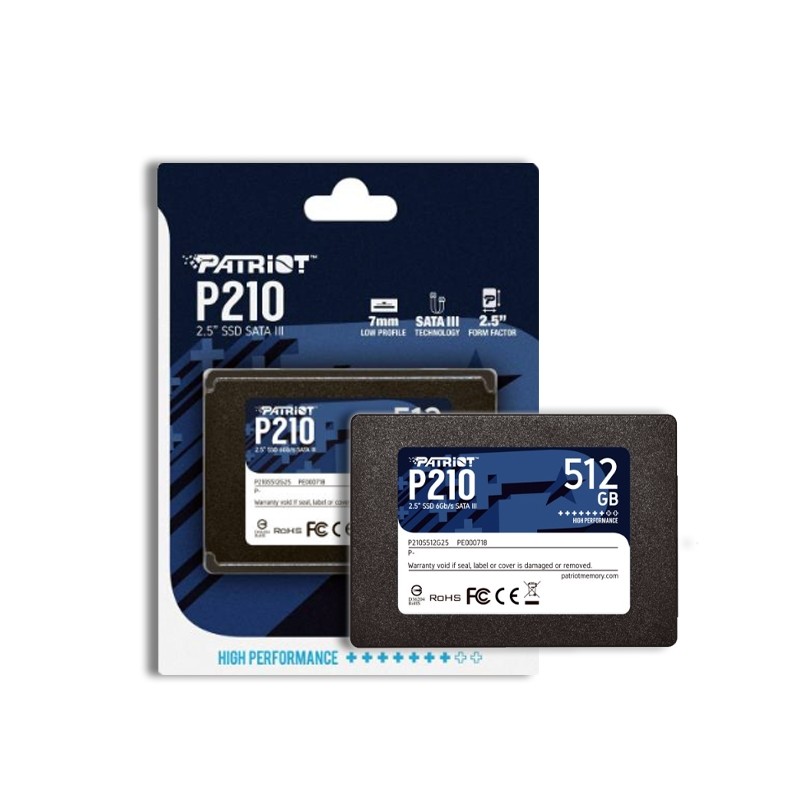 SSD-2,5'-SATA-III-PATRIOT-P210-DA-512GB,-520MB/S-IN-LETTURA-E-430MB/S-IN-SCRITTURA
